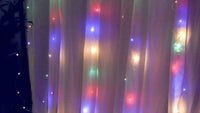 300 LEDs Window Curtain Fairy Lights 8 Modes and Remote Control for Bedroom (Multicolor, 300 x 300cm) Kings Warehouse 