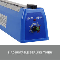 300mm Impulse Heat Sealer Sealing SAA Machine Electric Plastic Poly Bag Kings Warehouse 