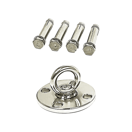 304 Stainless Steel Suspension Hook Wall Ceiling Mount Hanger Anchor Bracket Home & Garden Kings Warehouse 