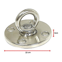 304 Stainless Steel Suspension Hook Wall Ceiling Mount Hanger Anchor Bracket Home & Garden Kings Warehouse 