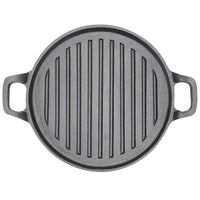 30cm Round Cast Iron Griddle Plate, BBQ Pan Cooking Griddle Grill for StoveF, Oven Kings Warehouse 
