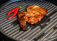 30cm Round Cast Iron Griddle Plate, BBQ Pan Cooking Griddle Grill for StoveF, Oven Kings Warehouse 