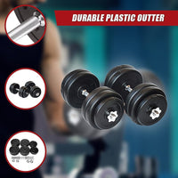 30KG Dumbbell Adjustable Weight Set Sports & Fitness Kings Warehouse 