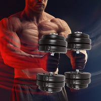 30KG Dumbbell Adjustable Weight Set Sports & Fitness Kings Warehouse 