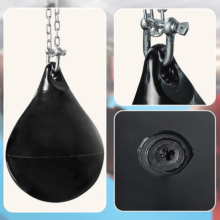 30L Water Punching Bag Aqua with D-Shackle and Chain Sports & Fitness Kings Warehouse 