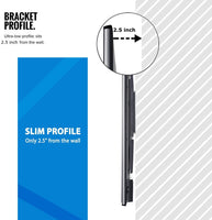 32-70 Inch Fixed TV Wall Mount Bracket TV Bracket Wall Mount up to 75KG Kings Warehouse 