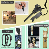 32 In 1 Emergency Survival Equipment Kit Camping SOS Tool Sports Tactical Hiking Electronics Kings Warehouse 