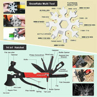 32 In 1 Emergency Survival Equipment Kit Camping SOS Tool Sports Tactical Hiking Electronics Kings Warehouse 