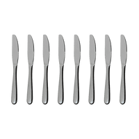 32 Piece Stainless Steel Cutlery Set Knives Fork Spoon Teaspoon Home & Garden KingsWarehouse 