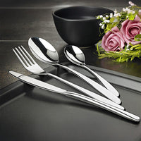 32 Piece Stainless Steel Cutlery Set Knives Fork Spoon Teaspoon Home & Garden KingsWarehouse 