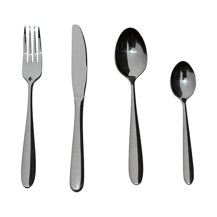 32 Piece Stainless Steel Cutlery Set Knives Fork Spoon Teaspoon Home & Garden KingsWarehouse 