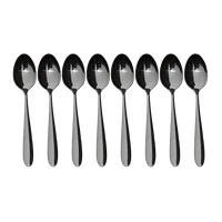32 Piece Stainless Steel Cutlery Set Knives Fork Spoon Teaspoon Home & Garden KingsWarehouse 