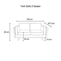 3+2 Seater Sofa BlueFabric Lounge Set for Living Room Couch with Wooden Frame Furniture Kings Warehouse 