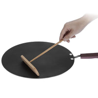 32cm Nonstick Frying Indian Tava Dosa Chapati Pan Flat Skillet Griddle Pan Home & Garden Kings Warehouse 