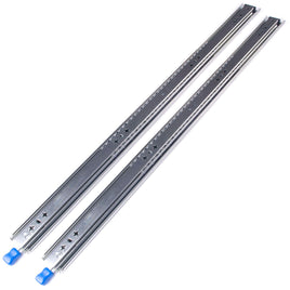 32in Pair 150KG Heavy Duty Drawer Slides Rails Runners Locking Ball Bearing Kings Warehouse