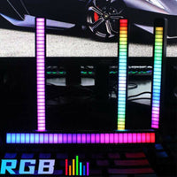 32LED RGB Rhythm Bar Voice Sound Activated Bar Sound Control Strip Tube Light Kings Warehouse 