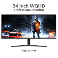 34 Inch Ultrawide 3440x1440 HDMI DP 165Hz 1000:1 Flat LED Gaming Monitor Winter Fun Indoors Kings Warehouse 