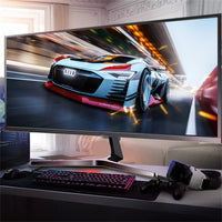 34 Inch Ultrawide 3440x1440 HDMI DP 165Hz 1000:1 Flat LED Gaming Monitor Winter Fun Indoors Kings Warehouse 