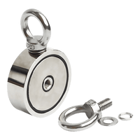 340Kg Salvage Strong Recovery Magnet Neodymium Hook Treasure Hunting Fishing Gift & Novelty Kings Warehouse 