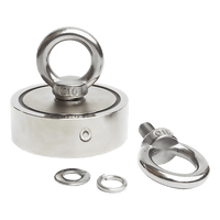 340Kg Salvage Strong Recovery Magnet Neodymium Hook Treasure Hunting Fishing Gift & Novelty Kings Warehouse 