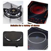 34cm 304 Stainless Steel Non-Stick Stir Fry Cooking Kitchen Wok Pan without Lid Honeycomb Single Sided Kings Warehouse 