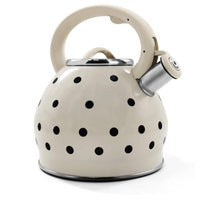 3.5 Liter Tea Whistling Kettle Stainless Steel Modern Whistling Tea Pot for Stovetop Kings Warehouse 