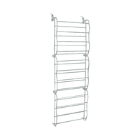 36 Pair Shoe Holder Organiser Over The Door Hanging Shelf Rack Storage Hook Furniture Kings Warehouse 