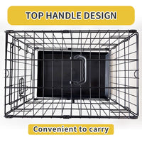 36" Pet Dog Cage Kennel Metal Crate Enlarged Thickened Reinforced Pet Dog House Kings Warehouse 