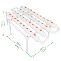 36 Sites Hydroponic Grow Tool Kits Vegetable Garden System 220V Water Pump Kings Warehouse 