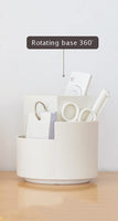 360 degree rotating multi-functional pen holder with 3 separate layer for office desk organiser (Grey) Kings Warehouse 