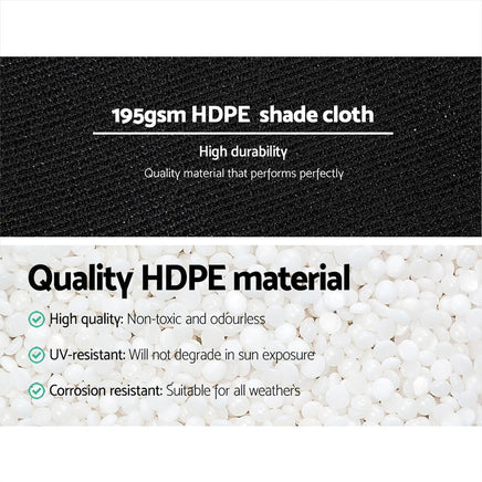 3.66 x 30m Shade Sail Cloth - Black End of Season Clearance Kings Warehouse 