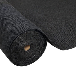 3.66x30m 30% UV Shade Cloth Shadecloth Sail Garden Mesh Roll Outdoor Black End of Season Clearance Kings Warehouse