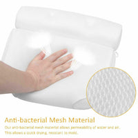 3D Spa Mesh Bath Pillow Neck Back Support Bathtub Tub Cushions Kings Warehouse 