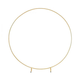 3M Gold Wedding Hoop Round Circle Arch Backdrop Flower Display Stand Frame Background Kings Warehouse 