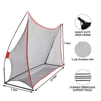 3M Huge Golf Practice Net Portable Hitting Swing Training Net Outdoor +Carry Bag Kings Warehouse 