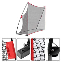3M Huge Golf Practice Net Portable Hitting Swing Training Net Outdoor +Carry Bag Kings Warehouse 