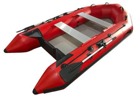 3m Inflatable Dinghy Boat Tender Pontoon Rescue- Red Kings Warehouse 
