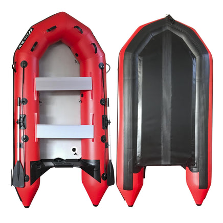 3m Inflatable Dinghy Boat Tender Pontoon Rescue- Red Kings Warehouse 