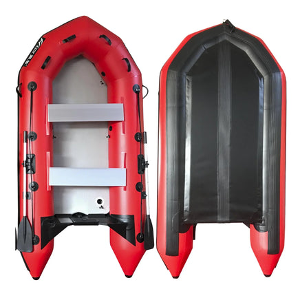 3m Inflatable Dinghy Boat Tender Pontoon Rescue- Red Outdoor Recreation Kings Warehouse 