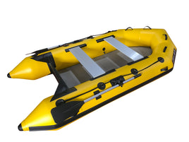 3m Inflatable Dinghy Boat Tender Pontoon Rescue- Yellow Kings Warehouse