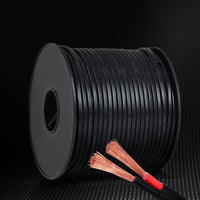 3MM 100M Twin Core Wire Electrical Cable Extension Car 450V 2 Sheath Auto Accessories Kings Warehouse 