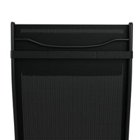 3PC Sun Lounge Outdoor Lounger Steel Table Chairs Patio Furniture Garden Furniture Kings Warehouse 