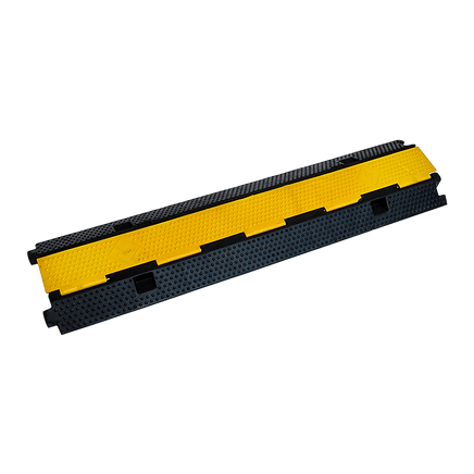 3pcs 2-Cable Rubber Electrical Wire Cover Heavy Duty Protector Dual Channel Tools Kings Warehouse 
