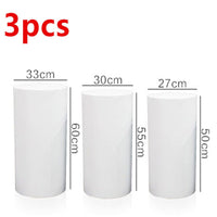 3PCS Display Stand Round Cylinder Pedestal w/ Balloon Set + LED Strip Wedding AU Home & Garden Kings Warehouse 