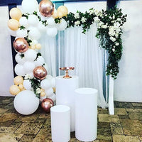 3PCS Display Stand Round Cylinder Pedestal w/ Balloon Set + LED Strip Wedding AU Home & Garden Kings Warehouse 