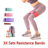 3PCS Resistance Bands Elastic Rubber Bands Exercise Band Yoga Fitness Kings Warehouse 