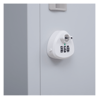 4-Door Vertical Locker for Office Gym Shed School Home Storage Furniture Kings Warehouse 