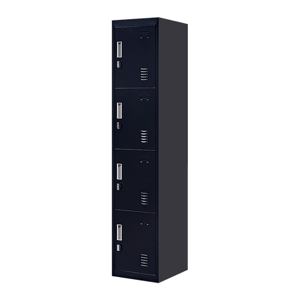 4-Door Vertical Locker for Office Gym Shed School Home Storage Furniture Kings Warehouse 