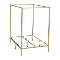 4 Four Poster Double Bed Frame bedroom furniture Kings Warehouse 