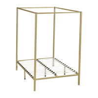 4 Four Poster Double Bed Frame Furniture Kings Warehouse 
